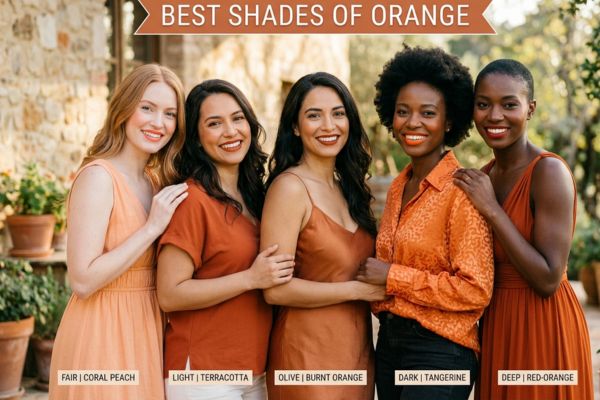 Best Shades of Orange for Different Skin Tones