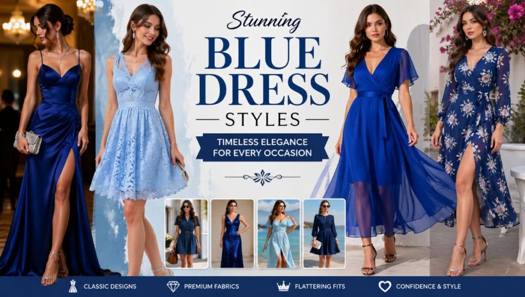 Stunning Blue Dress Styles: The Ultimate Guide to Timeless Elegance