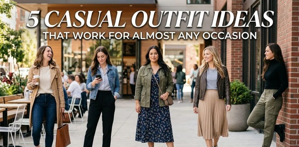 casual modern outfit ideas for women daily wear