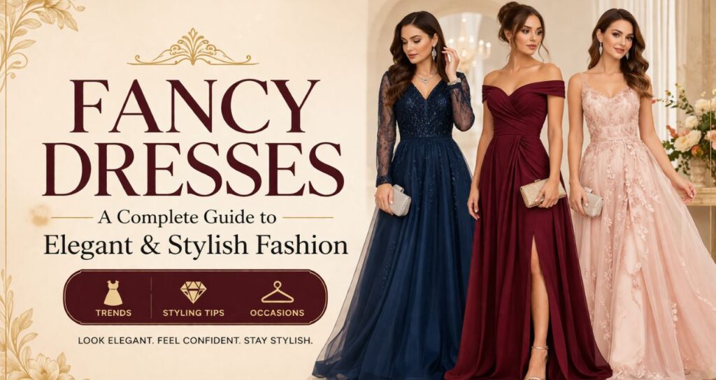 Fancy Dresses: A complete guide to elegant and stylish fashion for women
