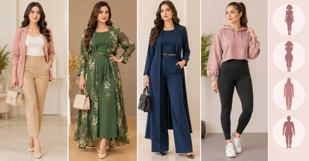 How to choose the right fashion style for different body types.