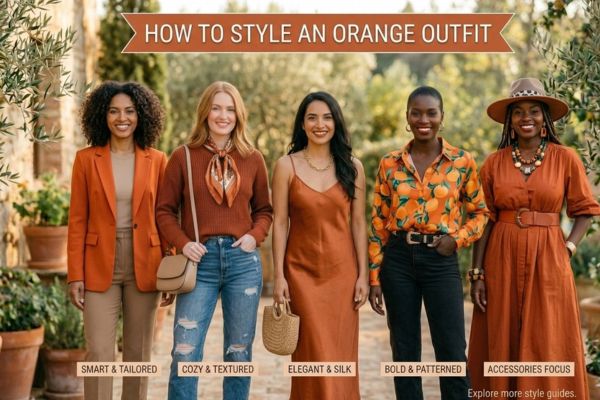 How to Style an Orange Outfit