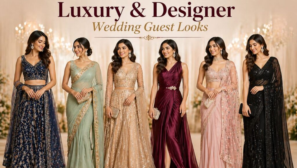 Luxury & Designer Wedding Guest Looks