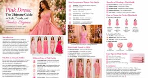 Pink Dress: The Ultimate Guide to Style, Trends, and Timeless Elegance