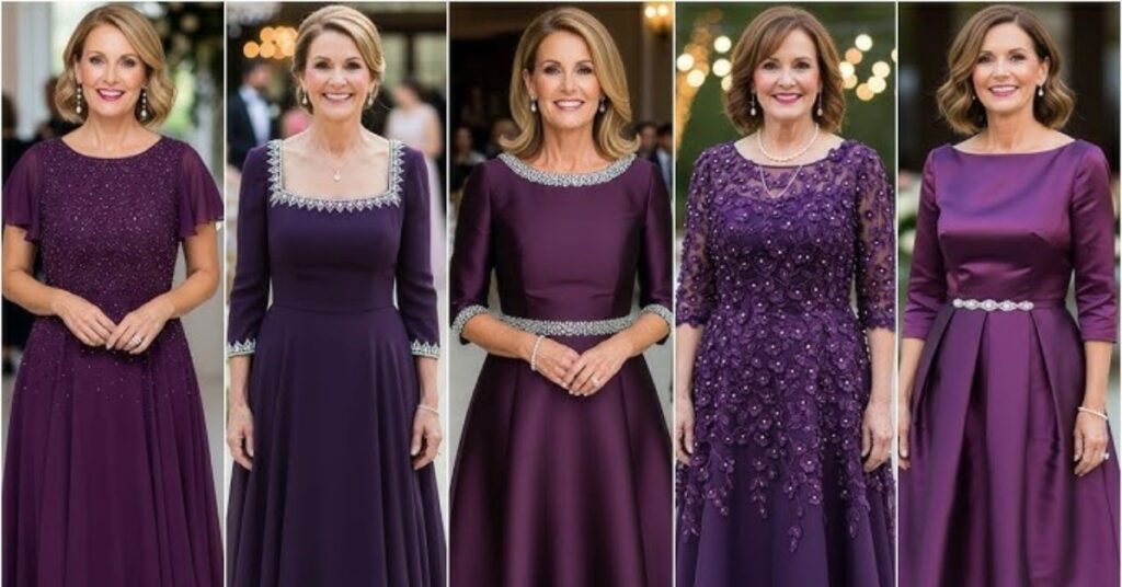 Purple Dress for Different Occasions