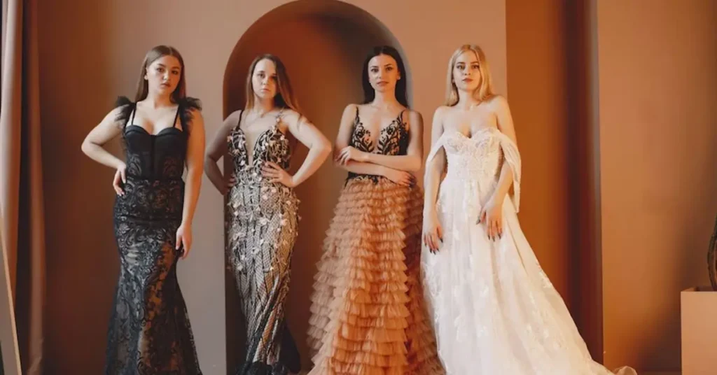 Stylish party wear dresses showcasing elegant and trendy fashion designs, highlighting why party wear outfits are a must-have for special occasions, celebrations, and modern women’s fashion in 2026.