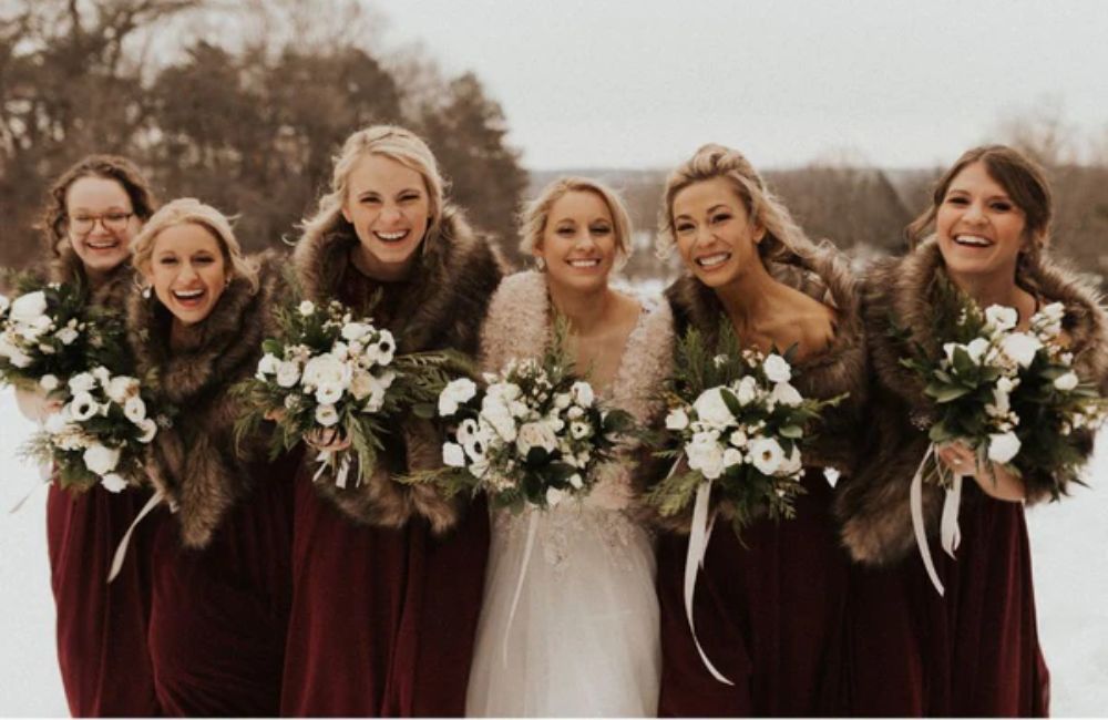 winter long sleeve wedding dresses for brides