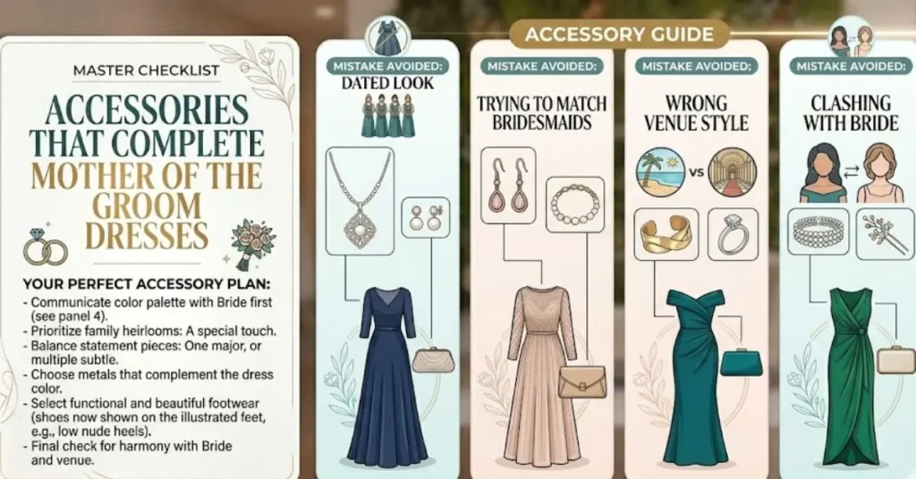 Accessories That Complete Mother of the Groom Dresses