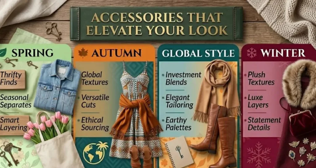 Stylish accessories that elevate and enhance your overall fashion look