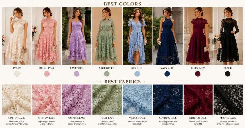 Best Colors and Fabrics