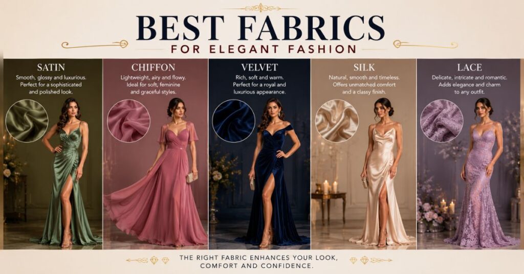 Best Fabrics for Elegant Fashion