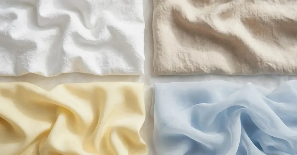 Best fabrics for sun dresses including cotton, linen, rayon, and chiffon
