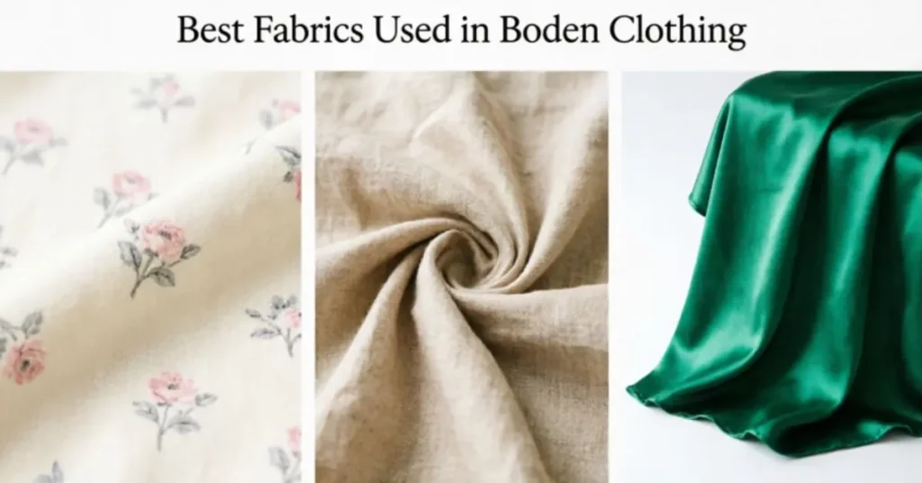 Best Fabrics Used in Boden Clothing