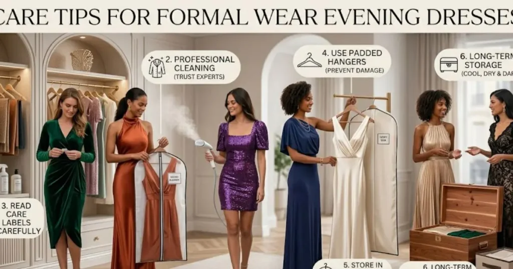 Care Tips for Formal Wear Evening Dresses