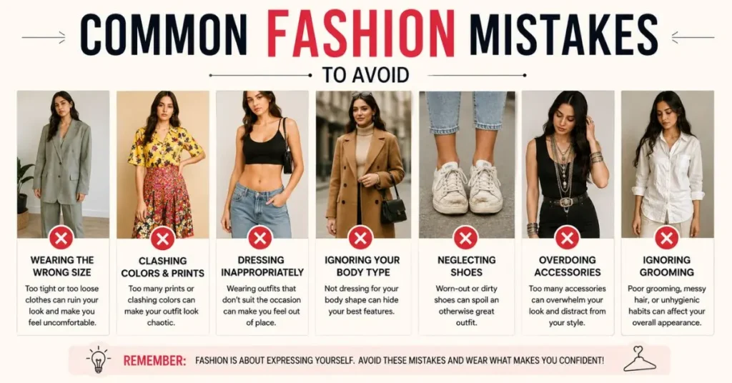 Common Fashion Mistakes to Avoid