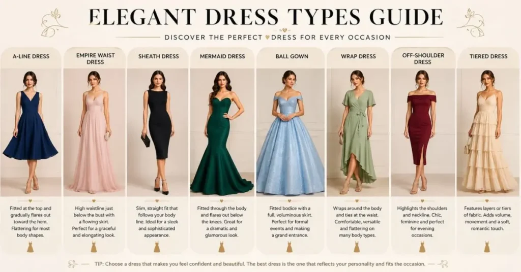 Elegant Dress Types Guide for Every Occasion