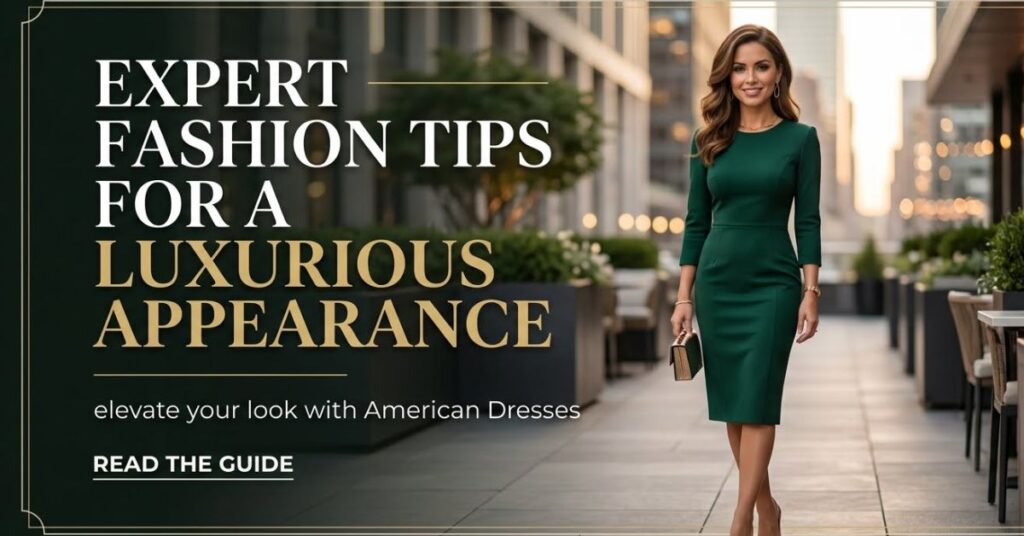 Expert Fashion Tips for a Luxurious Appearance with Elegant American Party Wear Dresses