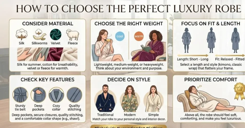 How to Choose the Perfect Luxury Robe