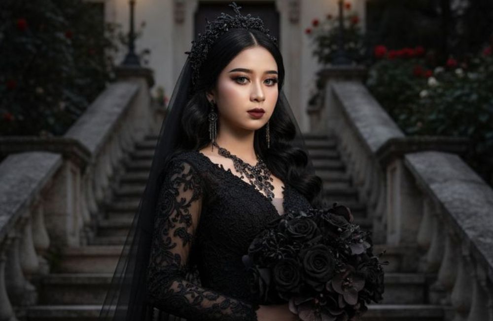 How to Style a Black Bridal Look
