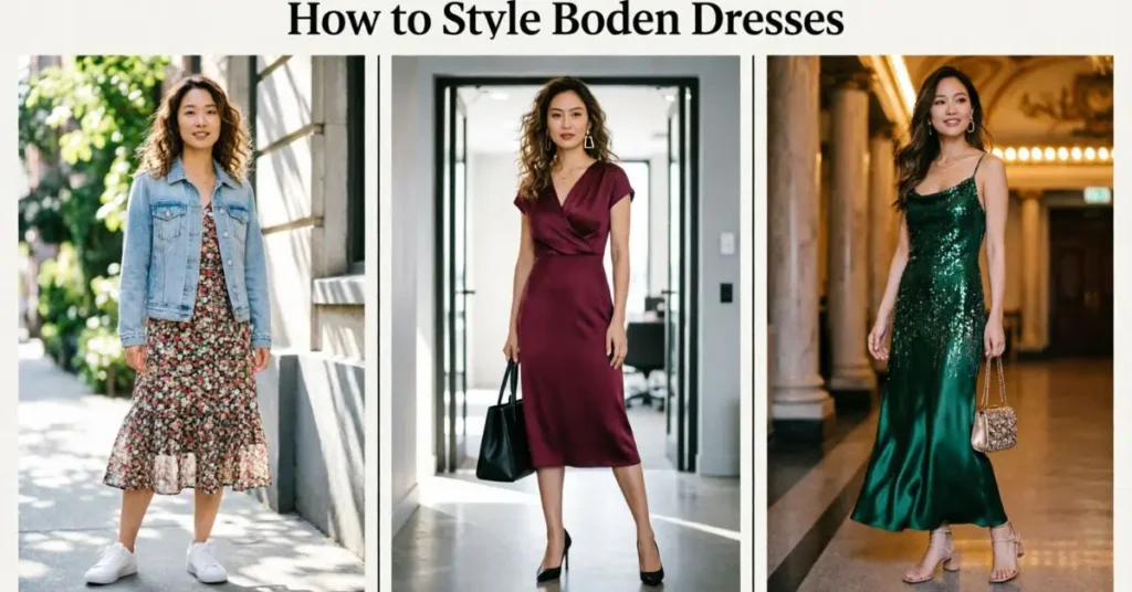 How to Style Boden Dresses