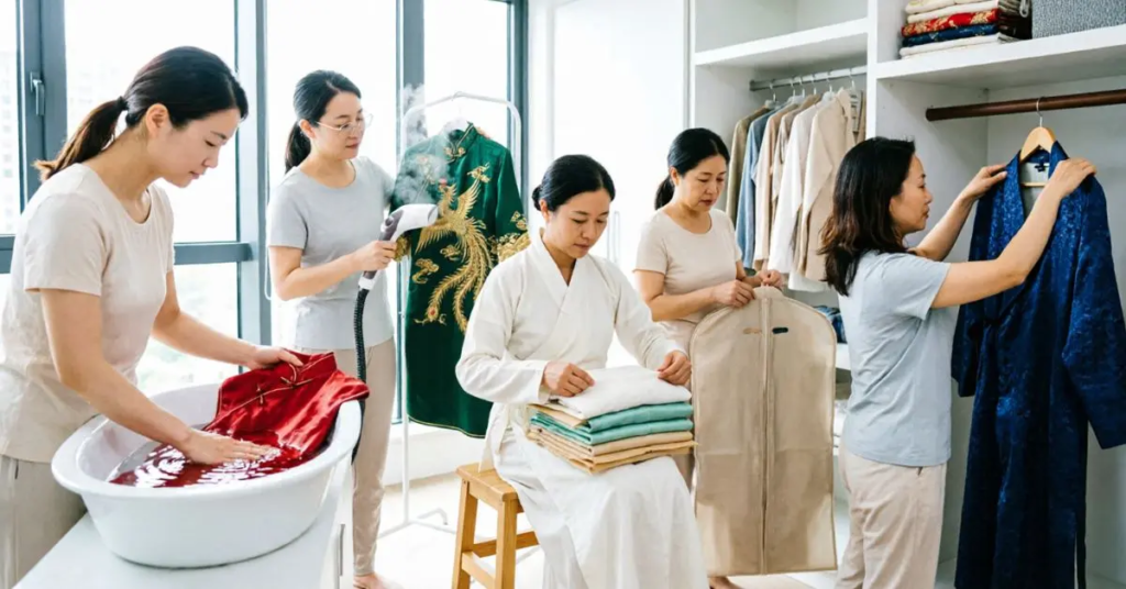 Caring for Chinese Dresses