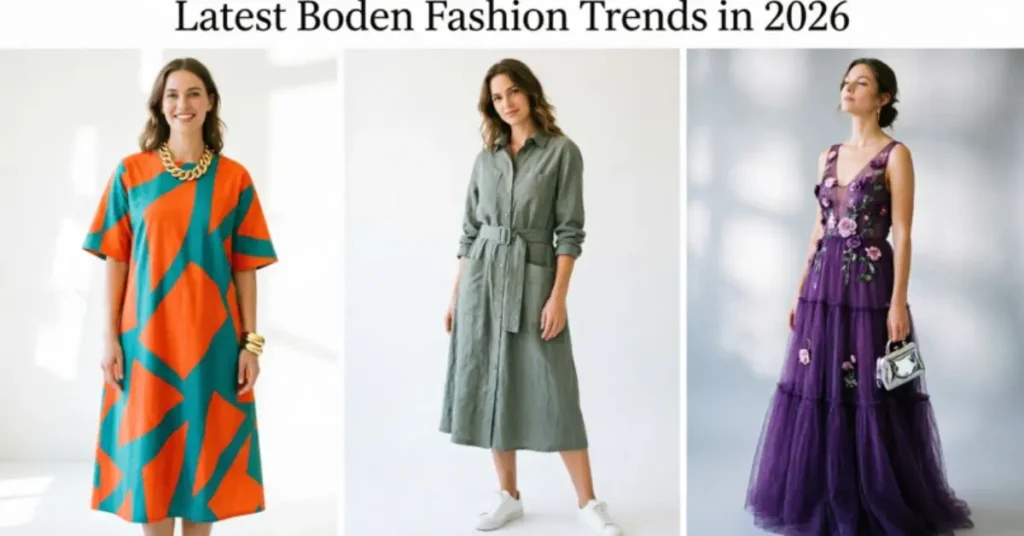 Latest Boden Fashion Trends in 2026
