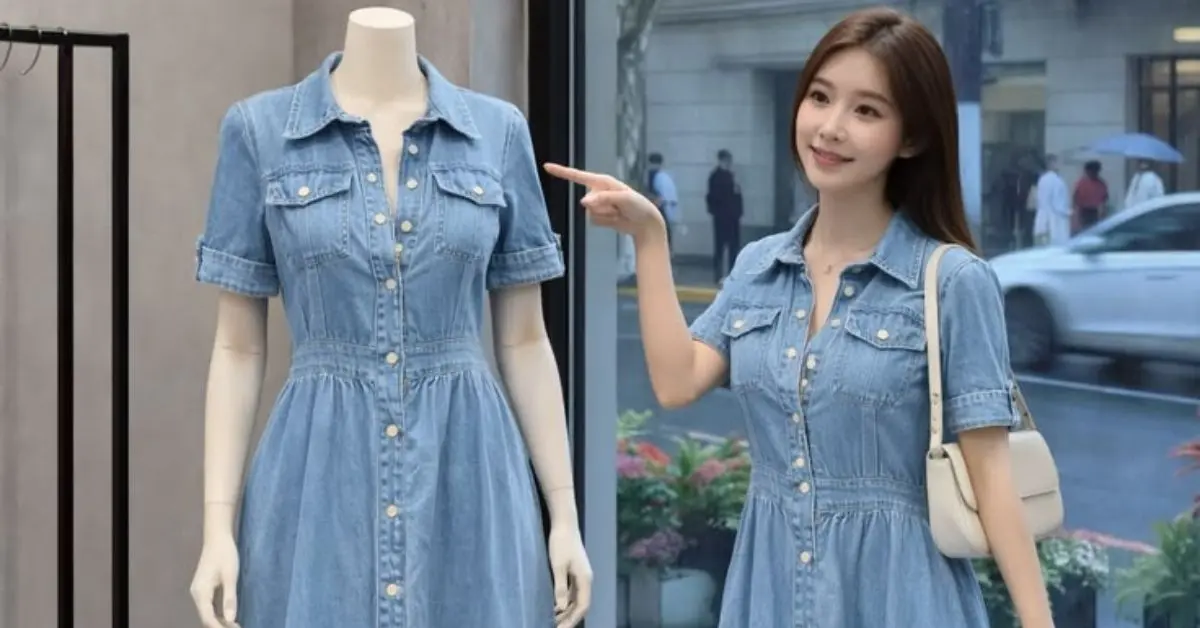 Light Blue Dress - Style Aura Dresses