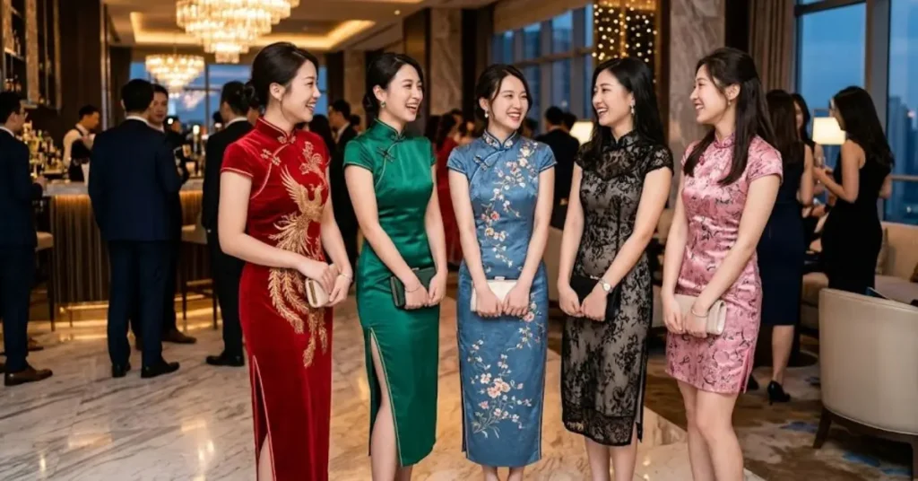 Common mistakes to avoid while styling Chinese fashion including overaccessorizing, poor outfit coordination, and mismatched oriental-inspired party wear looks