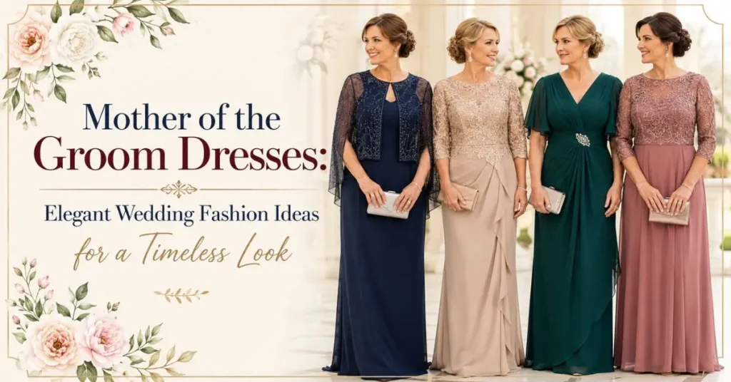 Mother of the Groom Dresses: Elegant Wedding Fashion Ideas for a Timeless Look