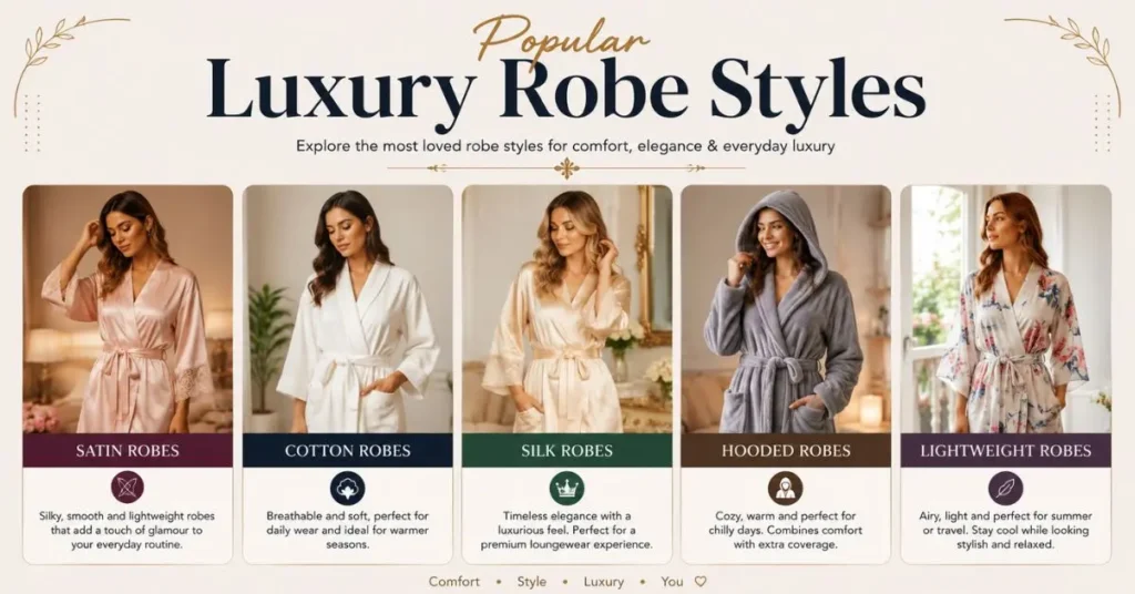 Popular Luxury Robe Styles