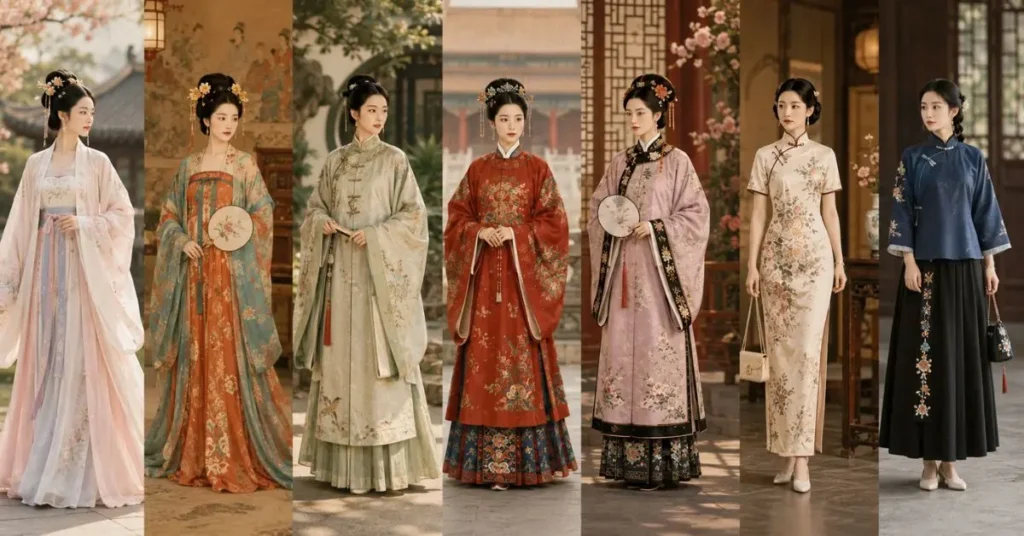 Popular Types of Traditional Chinese Dresses