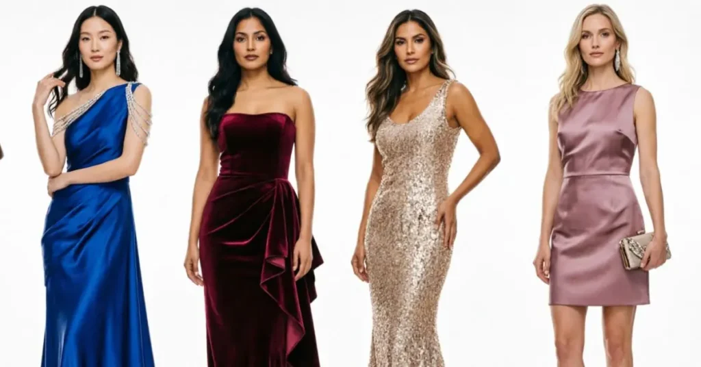 Seasonal Fashion Trends Evening Dresses
