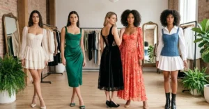 Stunning corset dress styles in modern and elegant fashion looks
