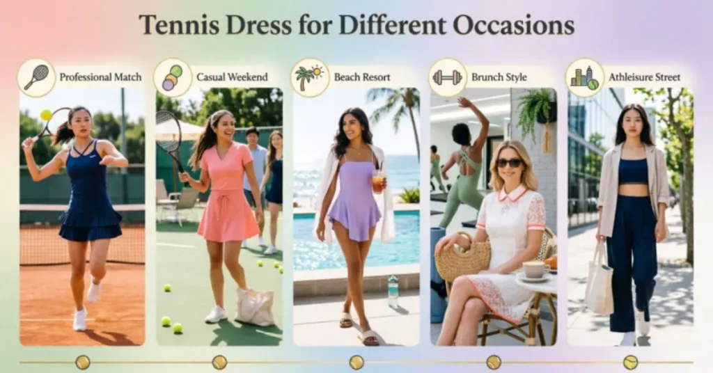 Tennis Dress for Different Occasions