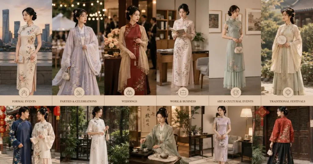 Traditional Chinese Dresses for Modern Occasions