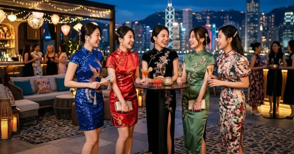 Where to buy stylish Chinese party wear online featuring luxury oriental-inspired outfits, elegant evening fashion, and modern Asian-style clothing collections for women