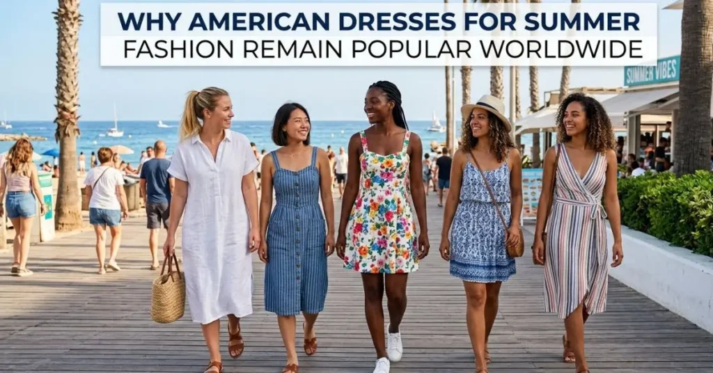 Why American Dresses for Summer Fashion Remain Popular Worldwide featuring elegant summer styles, versatile silhouettes, breathable fabrics, modern trends, and timeless fashion inspiration admired across the globe.