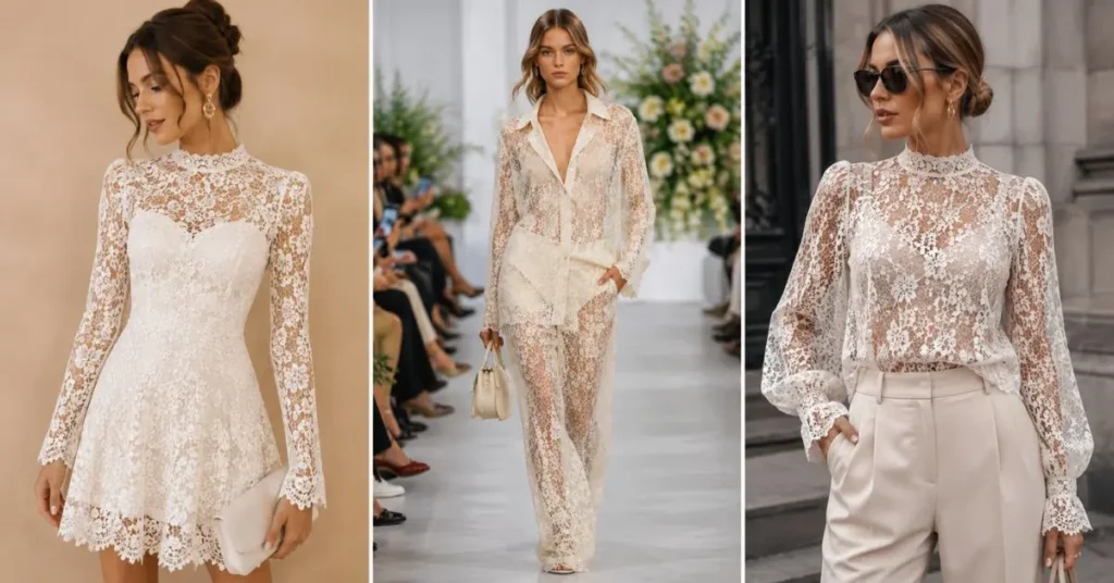 Why Lace Fashion Is Trending in 2026