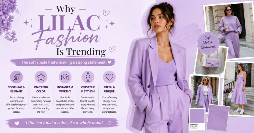 Why Lilac Fashion Is Trending