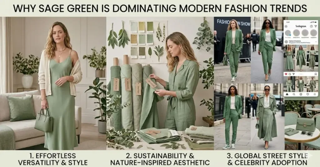 Why Sage Green Is Dominating Modern Fashion Trends