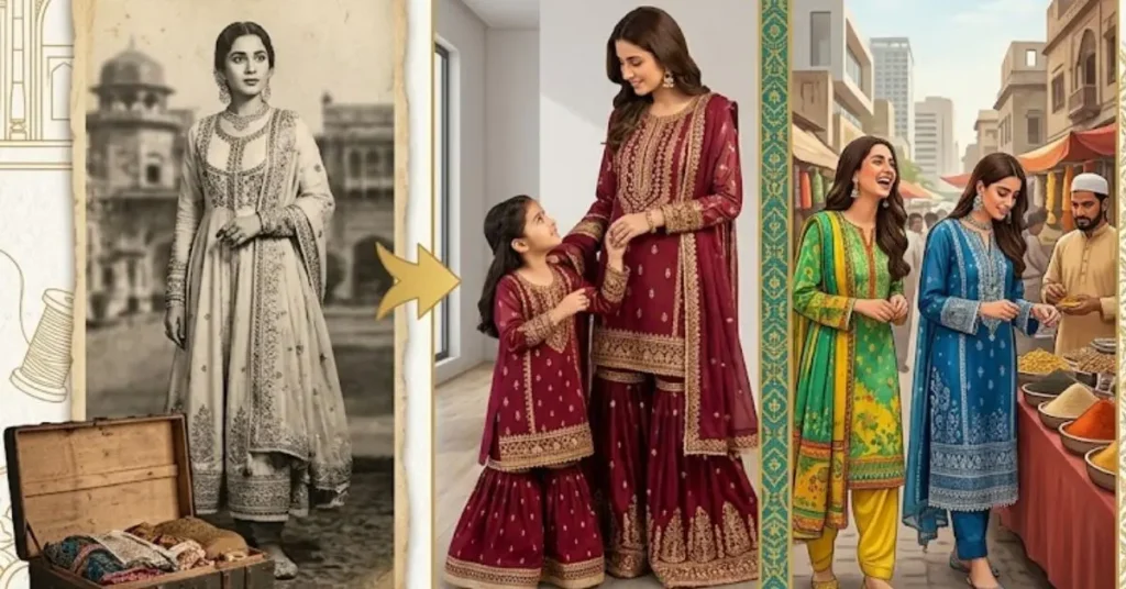 Why Traditional Pakistani Dresses Remain Timeless with elegant cultural designs, rich embroidery, graceful fabrics, and classic ethnic fashion loved across generations.