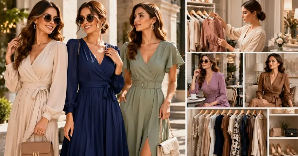 High-quality modern American fashion dresses offering premium fabrics, timeless style, durability, comfort, and versatile everyday elegance.