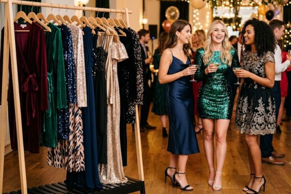 Party dresses elegant celebration looks