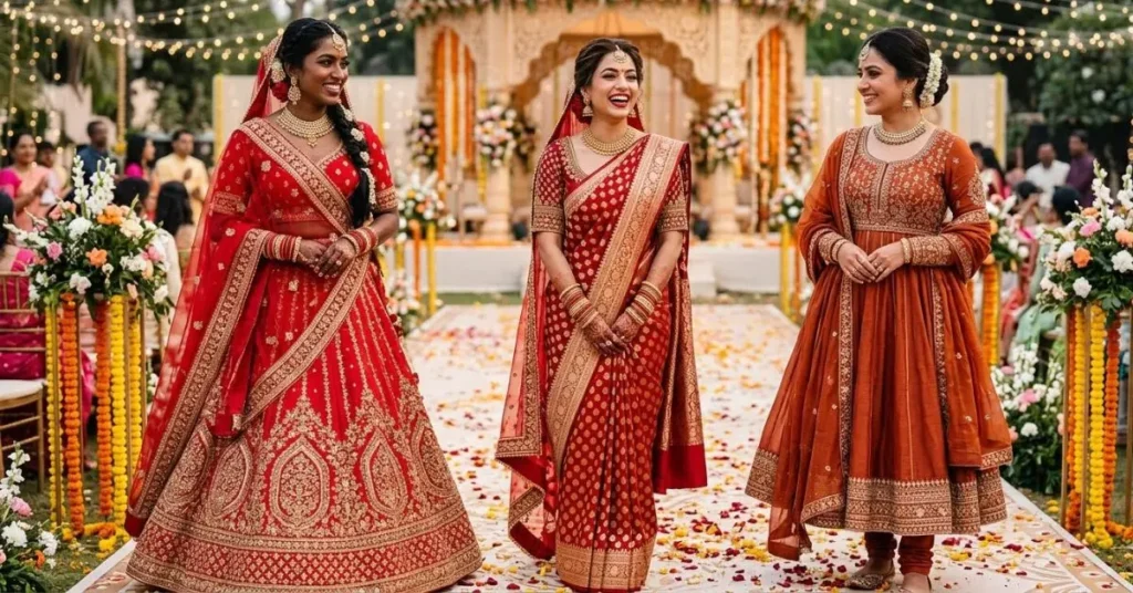 Popular Types of Indian Wedding Dresses