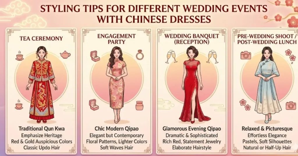 Styling Tips for Different Wedding Events