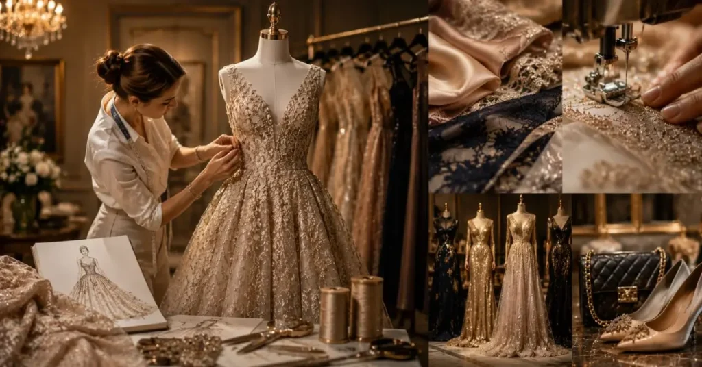 Why Designer Dresses Are Worth the Investment featuring luxury designer gowns crafted with premium fabrics, expert tailoring, intricate details, and timeless elegance that offer lasting value and exceptional quality.