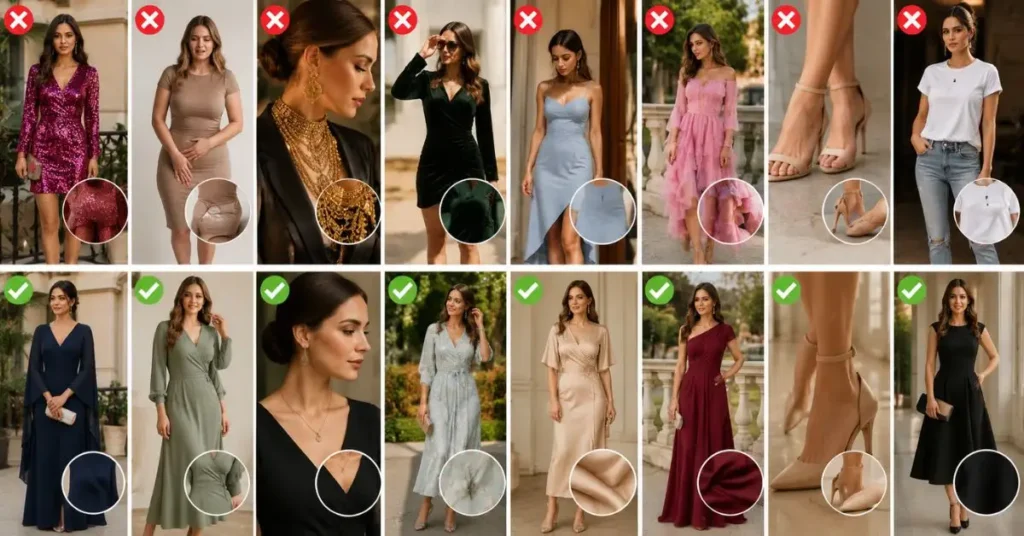 Common mistakes to avoid when choosing an elegant event outfit