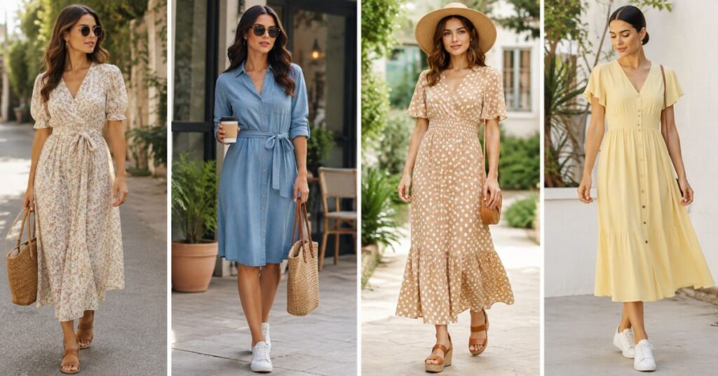Stylish and comfortable daytime dresses for every occasion
