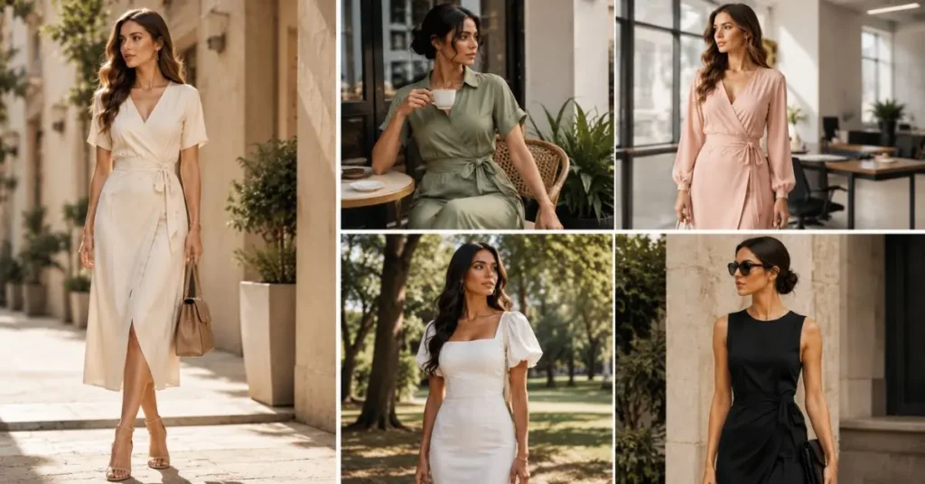 Elegant chic dresses for women styled for everyday and special occasions